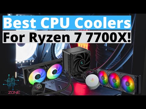 The Best CPU Coolers For Ryzen 7 7700x ! (TOP 3)