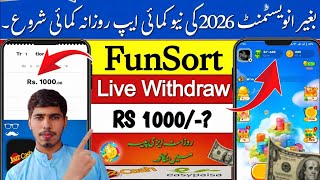 New Earning App | New legit Earning Game | Fun Sort Legit Earning App | Real or fake fully review  screenshot 4