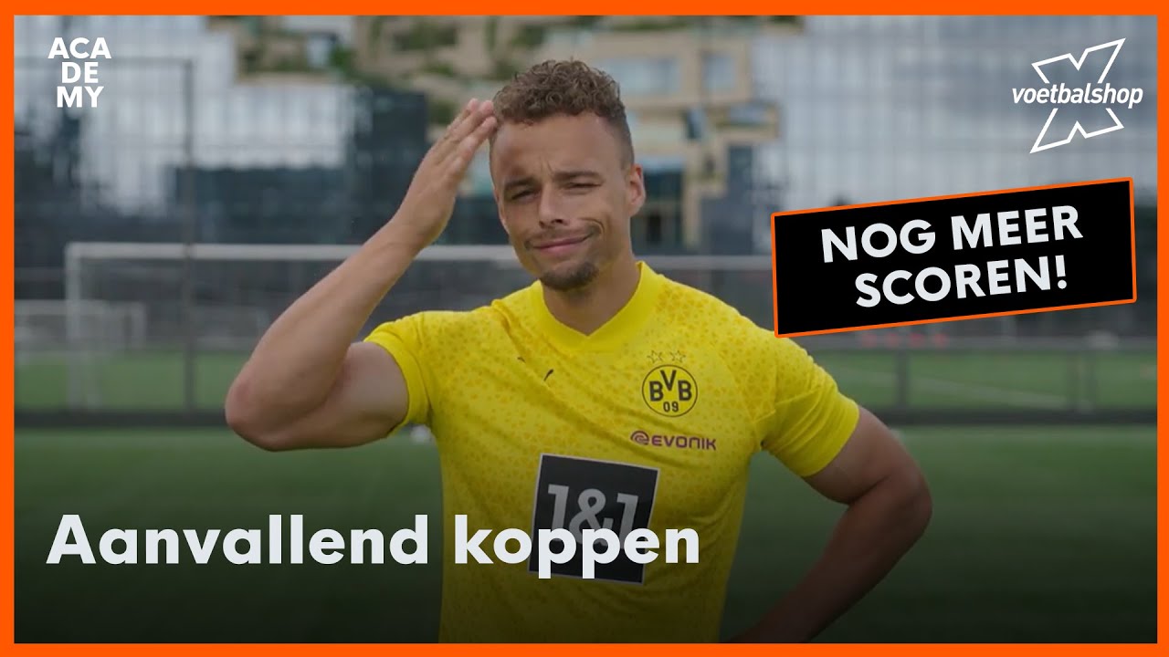 Beter worden in koppen, scoren met het hoofd | Voetbalshop Academy