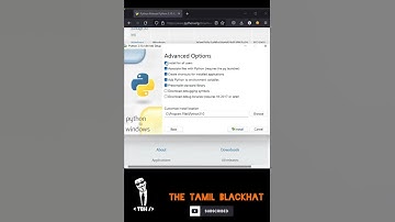 How To Install Python In Our System #python #python installation #programming