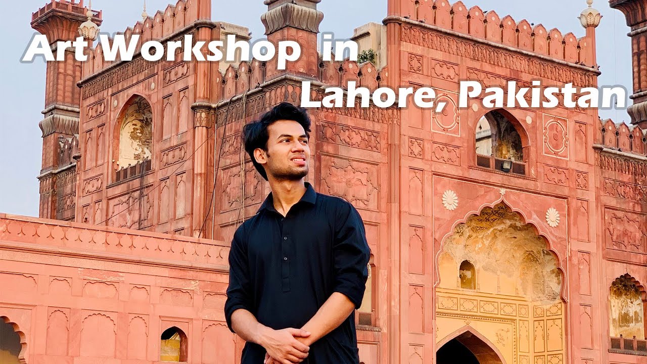 First Art Workshop In Lahore, Pakistan