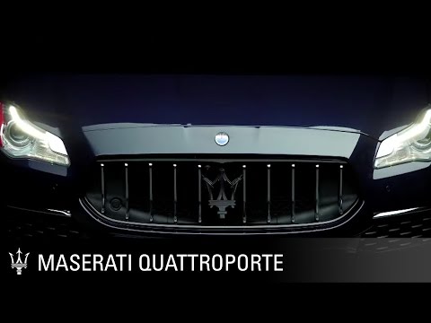 Maserati Quattroporte. The race-bred sound of a luxury sedan