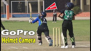 Under 18 Semi Final Match [ Batsman Helmet Camera POV ] NSG Academy VS Rajendra Singh Academy