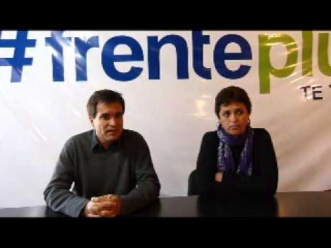 Federico Posadas y Sandra Carrizo la fórmula del Frente Plural para el Congreso de la Nación