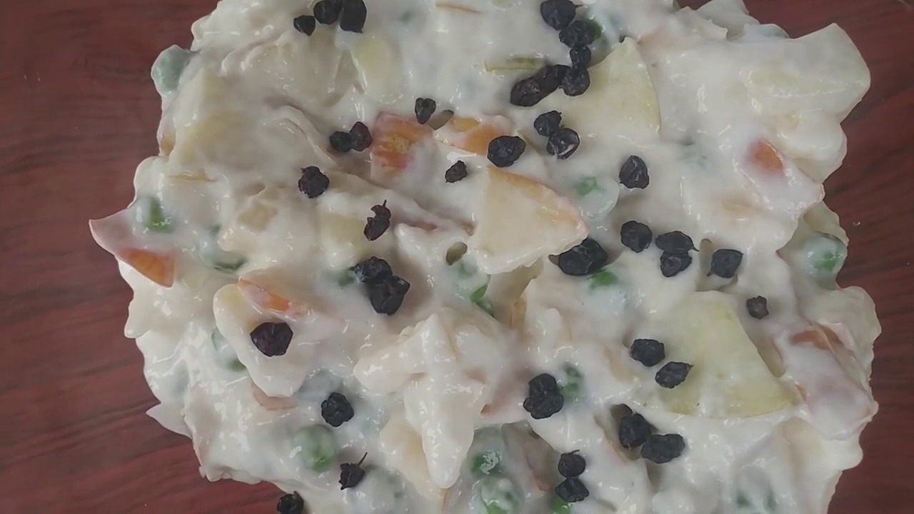 How to Make Apple Salad | Apple Recipe | Apple Salad Recipe - YouTube