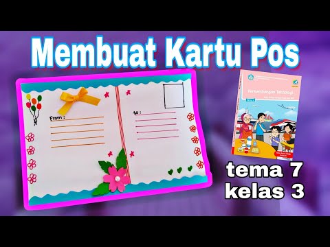 Video: Cara Membuat Kartu Pos Dari Foto