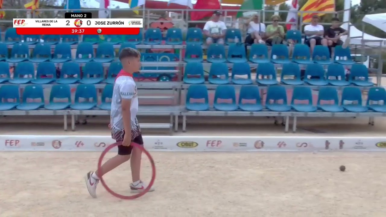 Miniature : Villares de la Reina VS Jose Zurron - Campeonato de España Tripletas Juvenil (Benidorm)