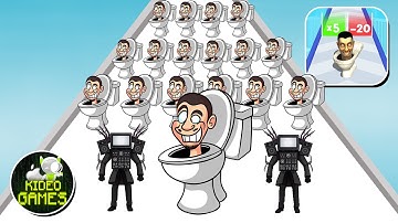 Skibidi Toilet - All Levels Gameplay Android,ios Walkthrough Mobile Game New Update #2507