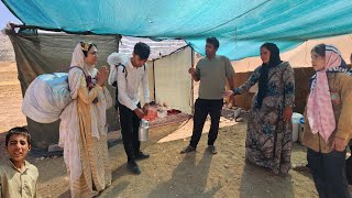 Young nomadic couple asks for help from Mashallah's family after running away from home