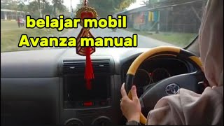 belajar mobil Avanza manual
