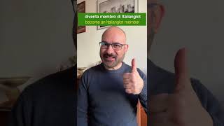🎉 Do you want to improve your Italian? 💚🤍❤️ Join the 30-DAY-CHALLENGE! 🎯 #learnitalian