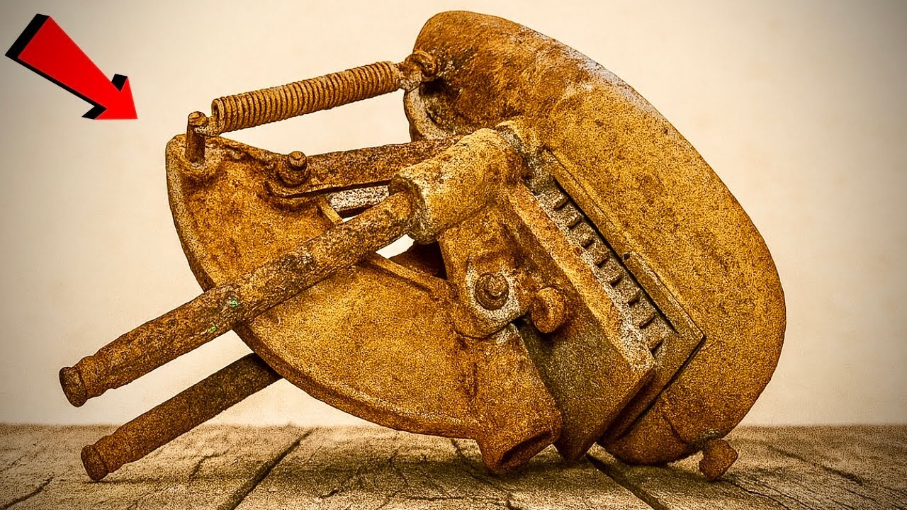 Can You Guess? What This Rusty Antique Machine Was For? | Satisfying Restoration