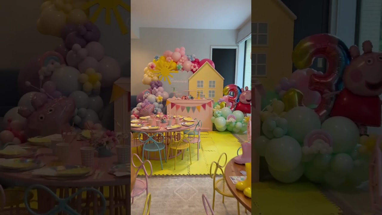 Peppa Pig Party☔️ 