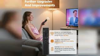 Review: BN59-01388A Remote for Samsung Crystal 4K UHD CU7000 DU7200 Series Smart TV, Universal...