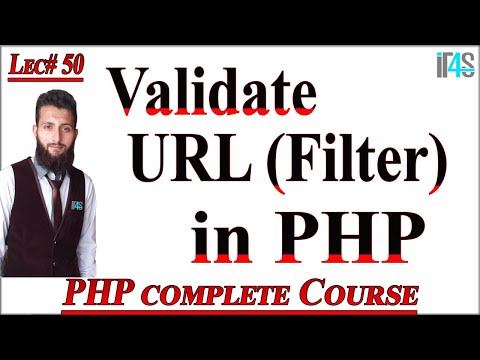 PHP Tutorial in Urdu | Hindi | How to Validate URL in php Using FILTER_VAR Function | Validations