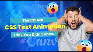 🤯 The INSANE CSS Text Animation Trick You Didn't Know! (Background Clip Text Effect)