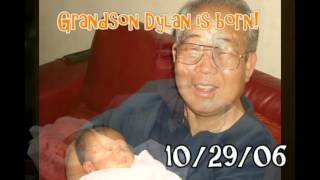 Dad's 80th birthday slideshow video