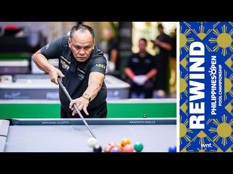 Francisco Bustamante vs Esteban Robles | DJANGO UNCHAINED! | Philippines Open Rewind (2025)