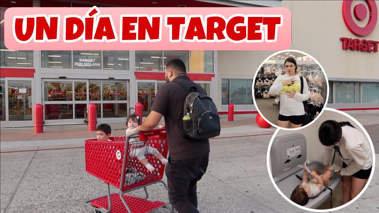 UN DIA CON NOSOTROS EN TARGET ⎪EN FAMILIA 👨‍👩‍👧‍👦