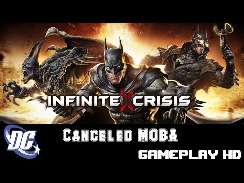 Infinite Crisis Gameplay (DC Comics Canceled MOBA) - Samurai Gaslight Batman