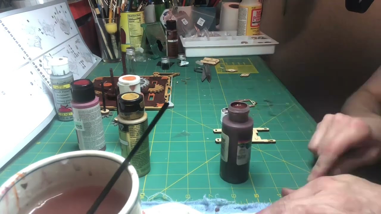 Timelapse of ROKR Gramophone paint and build