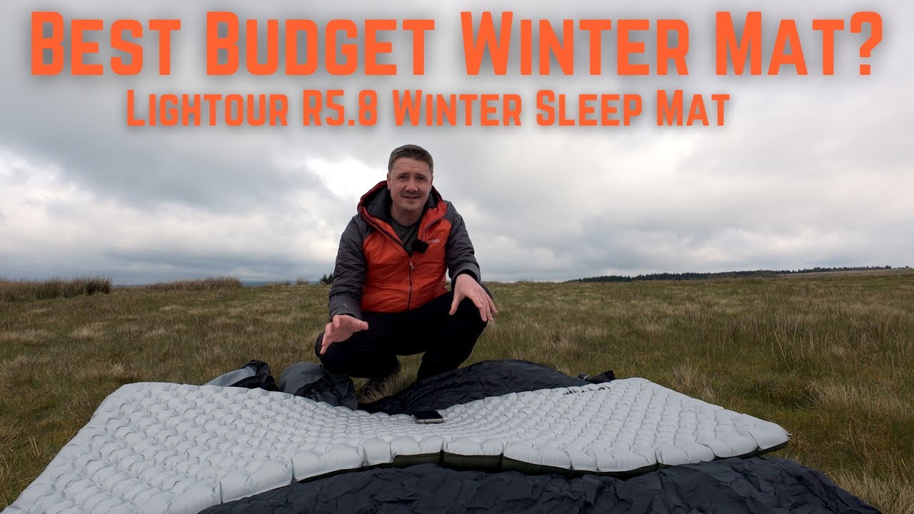 Lightour R5.8 Winter sleep mat best budget winter mat? YouTube