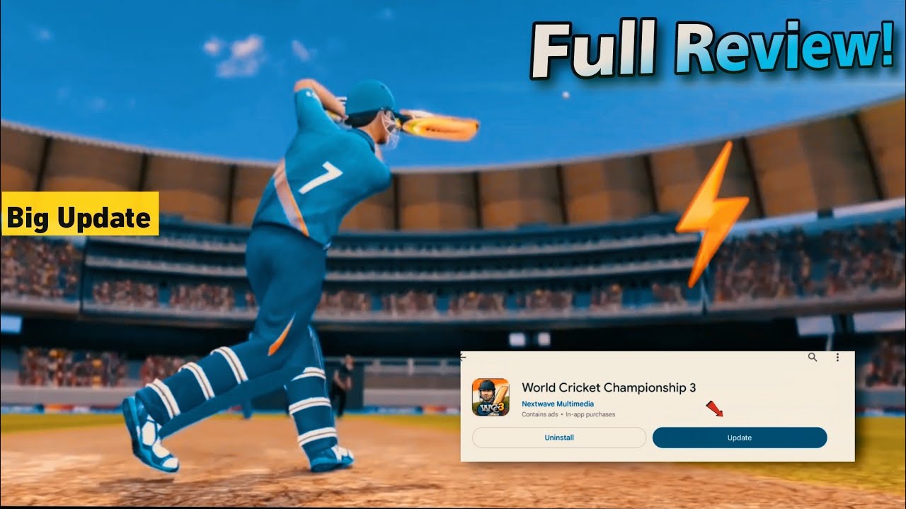 Wcc3 New Update Launch Full Review | Wcc3 World Cup 2023 Special Update | Wcc3 New Update Gameplay