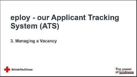 3. Eploy Hiring Manager Portal - Managing a Vacancy Video