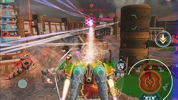 Hawk must has ECU! Fafnir kill 4 Titans in 20 Sec. - War Robots 2021.12.18 Beacon Rush