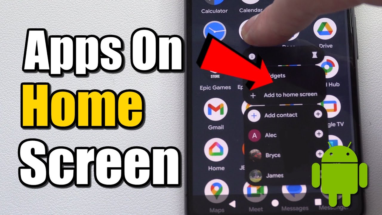Как добавить приложения на главный экран телефона Google Pixel (инструкция для Android)