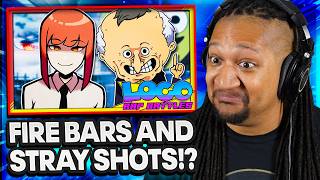 Dilly! - Makima vs. Mr. Boss - RAP BATTLE! | Reaction!