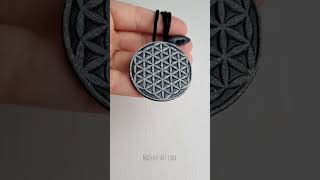 Flower of life.  Necklace. Sacral geometry jewelry.