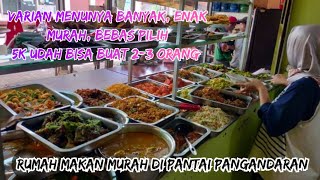 RM SEANGKONAN - Tempat Makan Murah di Pantai Pangandaran - Harga Cuma 5k