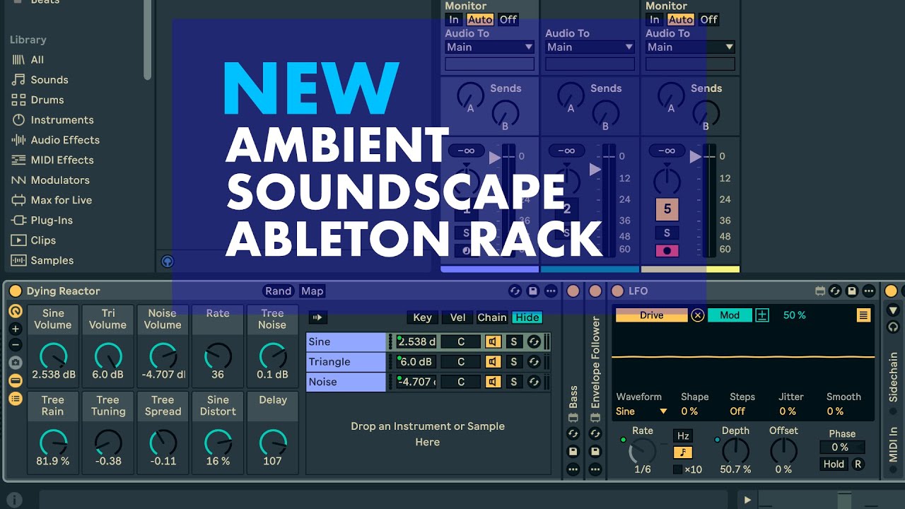 I made an Ambient Soundscape Rack for Ableton - YouTube