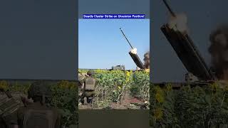 Russian Tornado-S MLRS Fires Devastating Cluster Rockets!