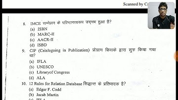 Library science practice set 2