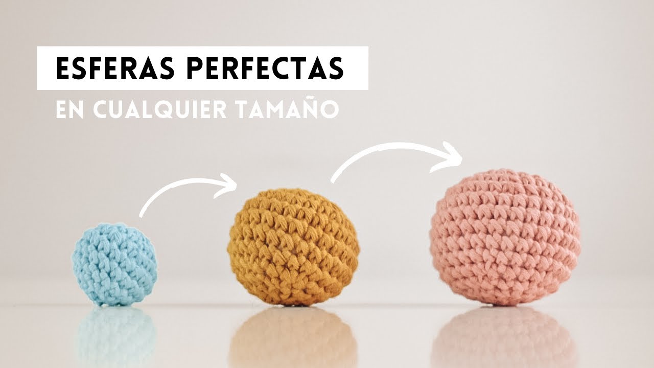 El truco definitivo para tejer esferas de crochet perfectas | explicado.