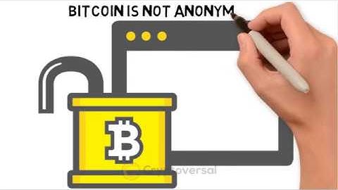 Why is Bitcoin pseudonymous and not anonymous?