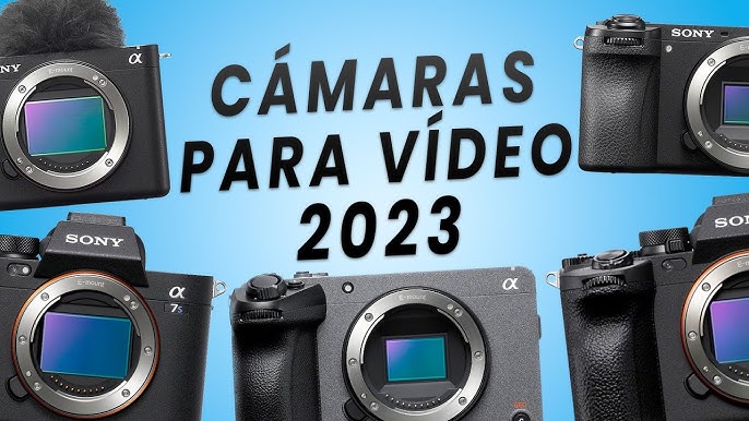 Las 5 MEJORES Cámaras Sony para Grabar Vídeo 