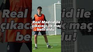 Arda Güleri̇n İlk Maçi Belli̇ Oldu Üler