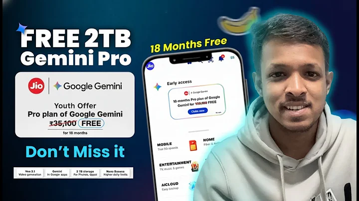 Jio FREE Google AI Pro Subscription 🔥 FREE 2TB Google Drive Storage & Gemini Pro ✅ | ISL DEAF | 2025