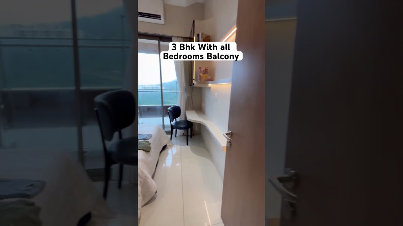 Luxury 3 BHK With all Bedrooms Balcony | Mulund