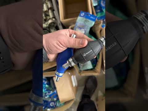 Груша для підкачування палива 12мм (штуцера прямо) (Силікон) Balansa BN-04421, видео 1