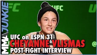 Cheyanne Vlismas bet on herself in battling personal, professional challenges | #UFCVegas44