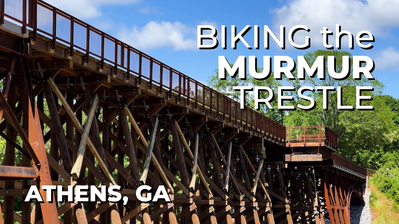 Biking Athens, GA & R.E.M.'s Murmur Trestle