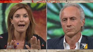 Alessandra Moretti vs Marco Travaglio sulle intercettazioni: 'Sia gentile, mi faccia parlare!'