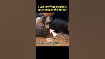 Terrifying things at the border always catch you off guard!#border #fypシ  #foryou  #trending#police