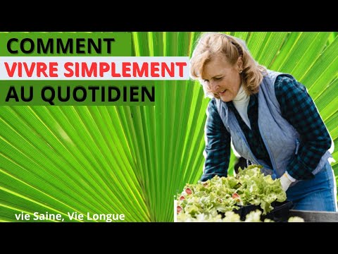 comment vivre simplement