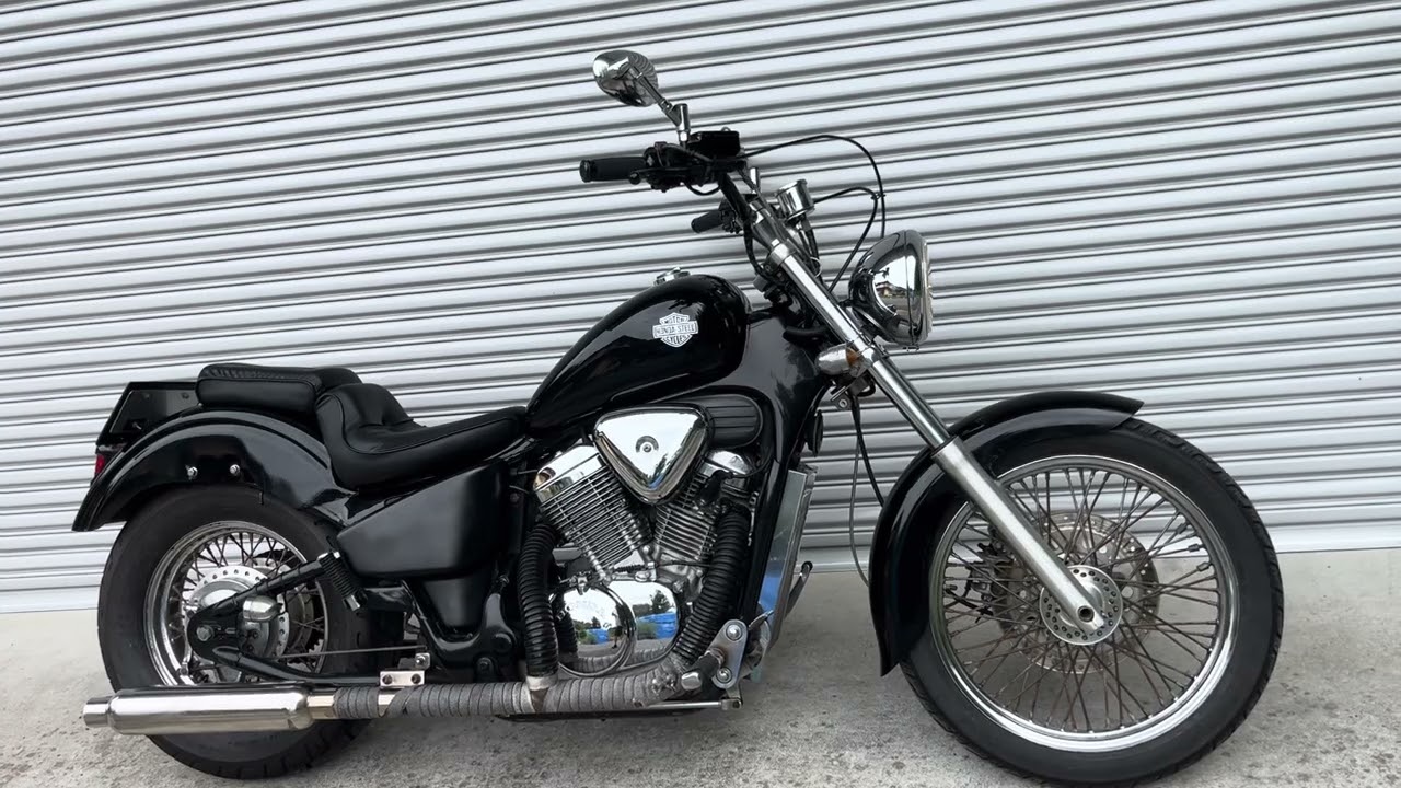 HONDA STEED400 実動 車検R10年8月 NC26131 Old Style ブラック