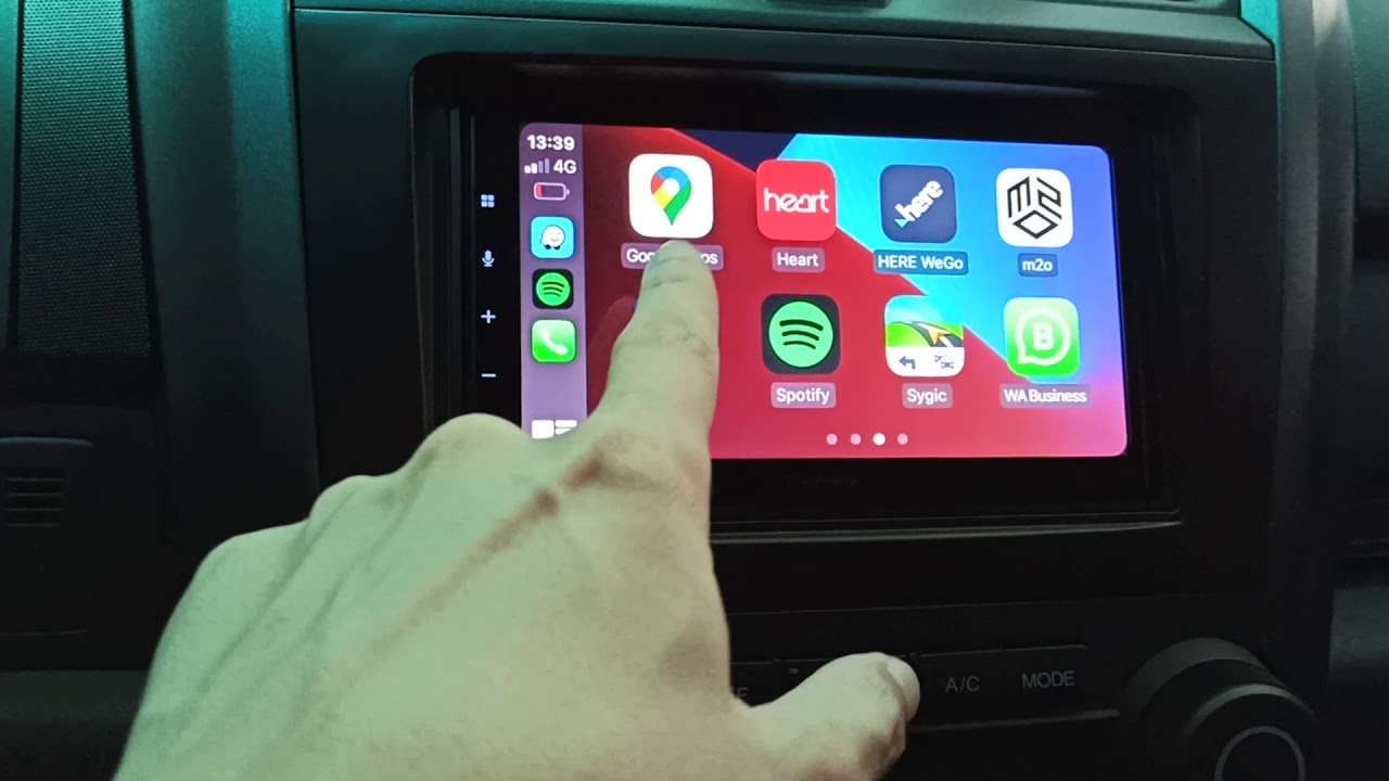 Honda CRV 2010 - Instalação Central Pioneer CarPlay e Andriod Auto (sem fio) - ArtsomAuto
